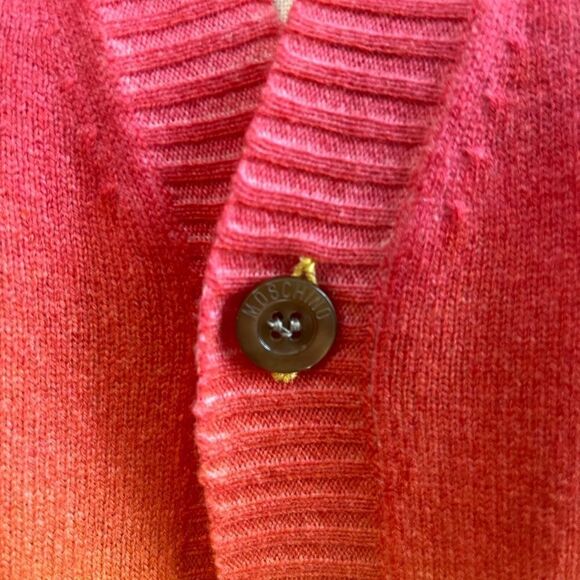 MOSCHINO Couture! NWT
Ombre Effect Wool/Cashmere Cardigan - Picture 5 of 13